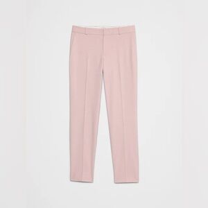 Banana Republic Ryan Stretch Twill Ankle Pant | Size 6 | Pink